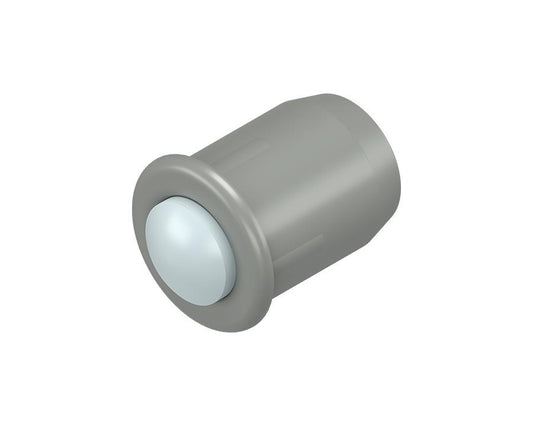 Blum 993.706 8 mm nylon hinge door buffer bumper in grey for noise reduction on cabinet doors