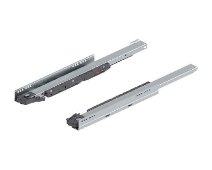Blum LEGRABOX BLUMOTION S 500 mm zinc‑plated drawer runners, 40 kg dynamic load, full‑extension, side‑mounted soft‑close