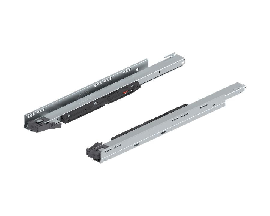 Blum LEGRABOX BLUMOTION S 500 mm drawer runners, zinc-plated steel, 70 kg dynamic load, full-extension soft-close system