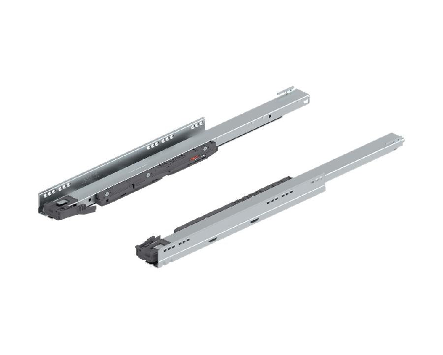 Blum LEGRABOX BLUMOTION S 550 mm carcase runner set, 40 kg dynamic load, zinc-plated steel, full-extension soft-close