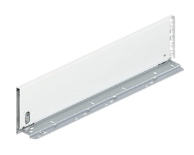 Blum LEGRABOX Silk White Side C Height Right Hand 550mm Industrial Pack of 10. *Must be purchased in Pack quantity of 10* 770C5502S. (Internal and External Cover Caps sold separately) W&B