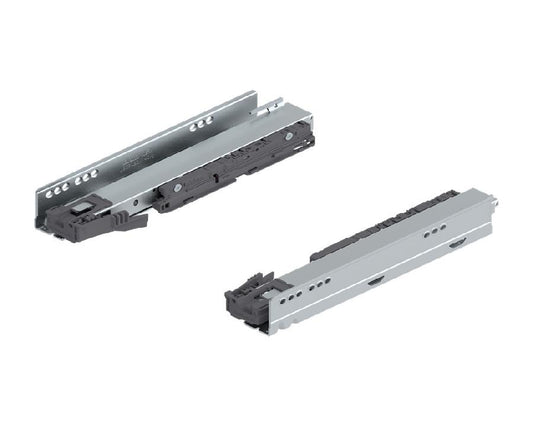 Orion grey nylon internal LEGRABOX cover cap with indented Blum logo