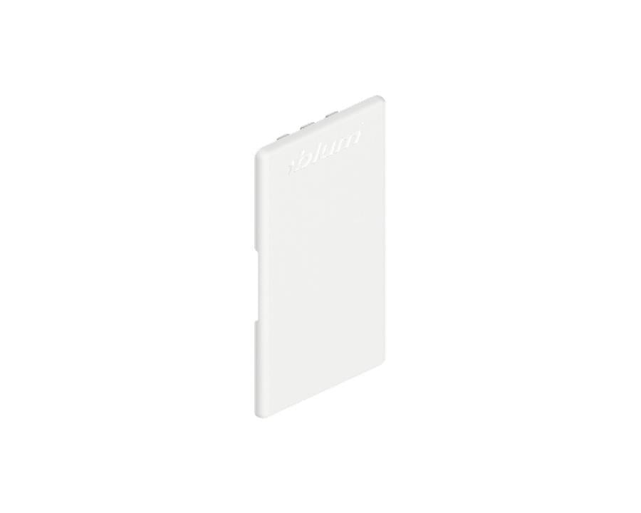 Blum LEGRABOX cover cap LOGO, internal, Silk White, ZA7.5700 by W&B