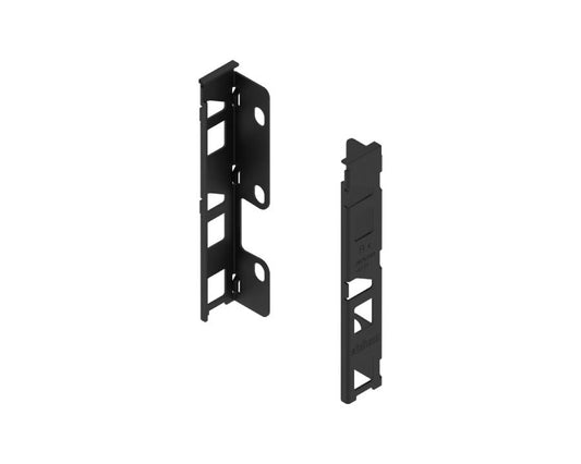 Blum LEGRABOX Pure Carbon Black Matt Back-K fixing bracket set (ZB7K000S) for K-height drawer installation