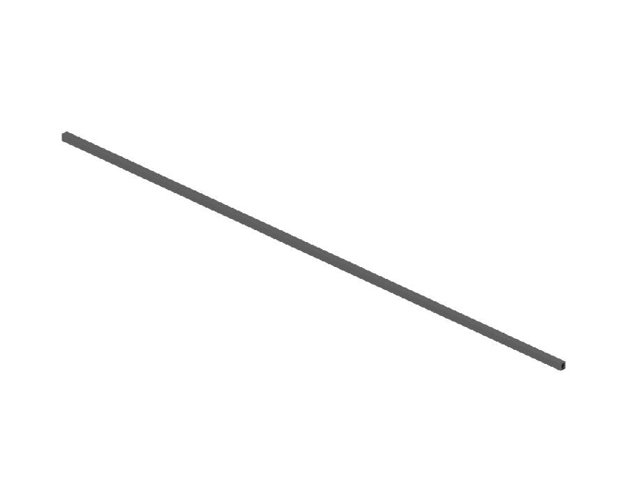 Blum LEGRABOX pure Cross Gallery Rail, CW=1200mm, cut to size Orion Grey ZR7.1080U by W&B