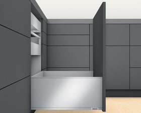 Blum LEGRABOX pure F Height Carbon Black Size: 500mm 770F5002S by W&B