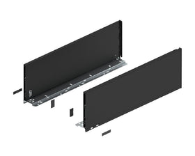 Blum LEGRABOX pure F Height Carbon Black Size: 550mm 770F5502S by W&B