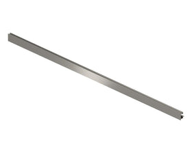Blum LEGRABOX pure front section, with groove for inner pull out with design element, Stainless Steel CW=1200mm for cutting to size ZV7.1043MN1 by W&B