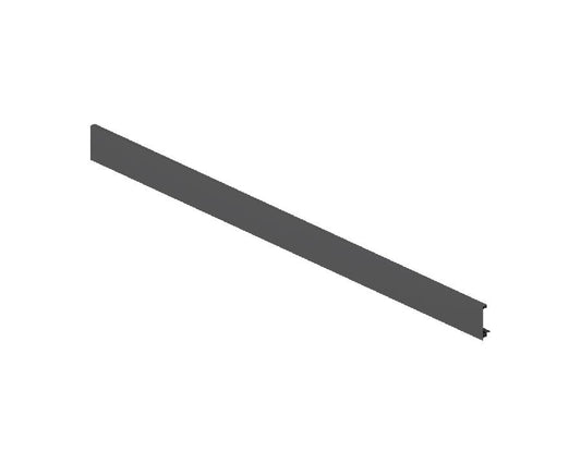 Aluminium LEGRABOX pure inner drawer front-piece, 1043 mm, Orion Grey matte finish