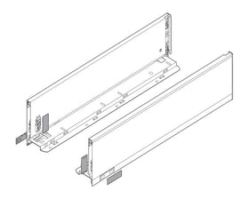 Blum LEGRABOX pure K Height Carbon Black Size: 350mm 770K3502S by W&B