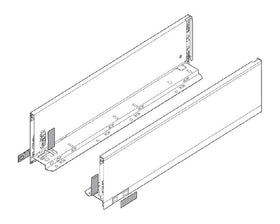 Blum LEGRABOX pure K Height Carbon Black Size: 450mm 770K4502S by W&B