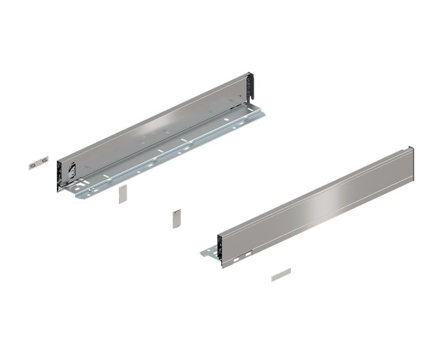 Blum LEGRABOX pure M Height Stainless Steel Size 500mm 770M500IA by W&B