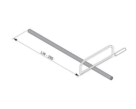 Blum LEGRABOX pure Side Stabilisation 400mm ZS7M400LU by W&B