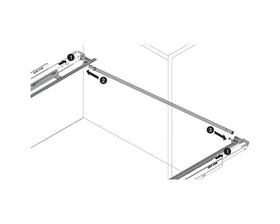 Blum LEGRABOX pure Side Stabilisation 400mm ZS7M400LU by W&B