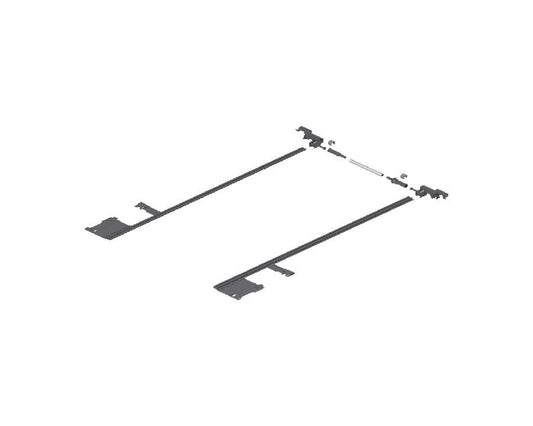 650 mm side stabiliser rod for Blum LEGRABOX pure drawer system in dust grey