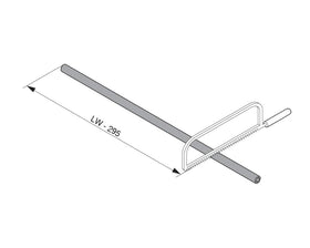 Blum LEGRABOX pure Side Stabilisation 650mm ZS7M650LU by W&B
