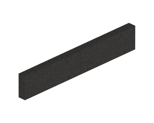 Blum LEGRABOX Special Edition M‑height black foam insulation piece – noise‑reduction insert for LEGRABOX drawers