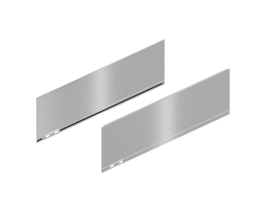 Blum LEGRABOX special edition 450 mm stainless steel side decorative element – premium anti‑fingerprint exterior panel for LEGRABOX drawers