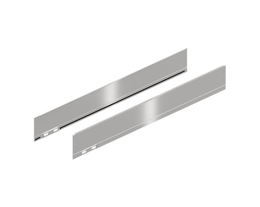 Blum LEGRABOX special edition 500 mm M‑height stainless steel side decorative panels – anti‑fingerprint exterior drawer sides for LEGRABOX systems