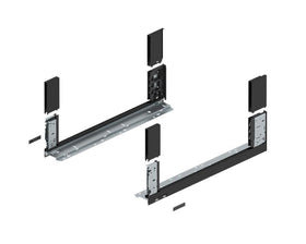 Blum LEGRABOX free drawer side, C height, 500mm, Carbon Black R&L 780C5002S by W&B