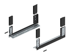 Blum LEGRABOX free drawer side, C height, 450mm, Carbon Black R&L 780C4502S by W&B