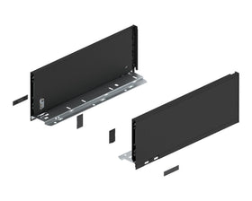 Blum LEGRABOX pure C Height Carbon Black Size: 350mm 770C3502S by W&B