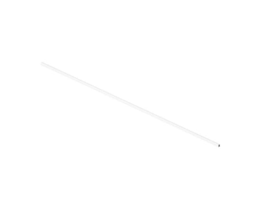 Silk-white LEGRABOX pure cross gallery rail, 1080 mm aluminium bar for 1200 mm cabinet width (ZR7.1080U)