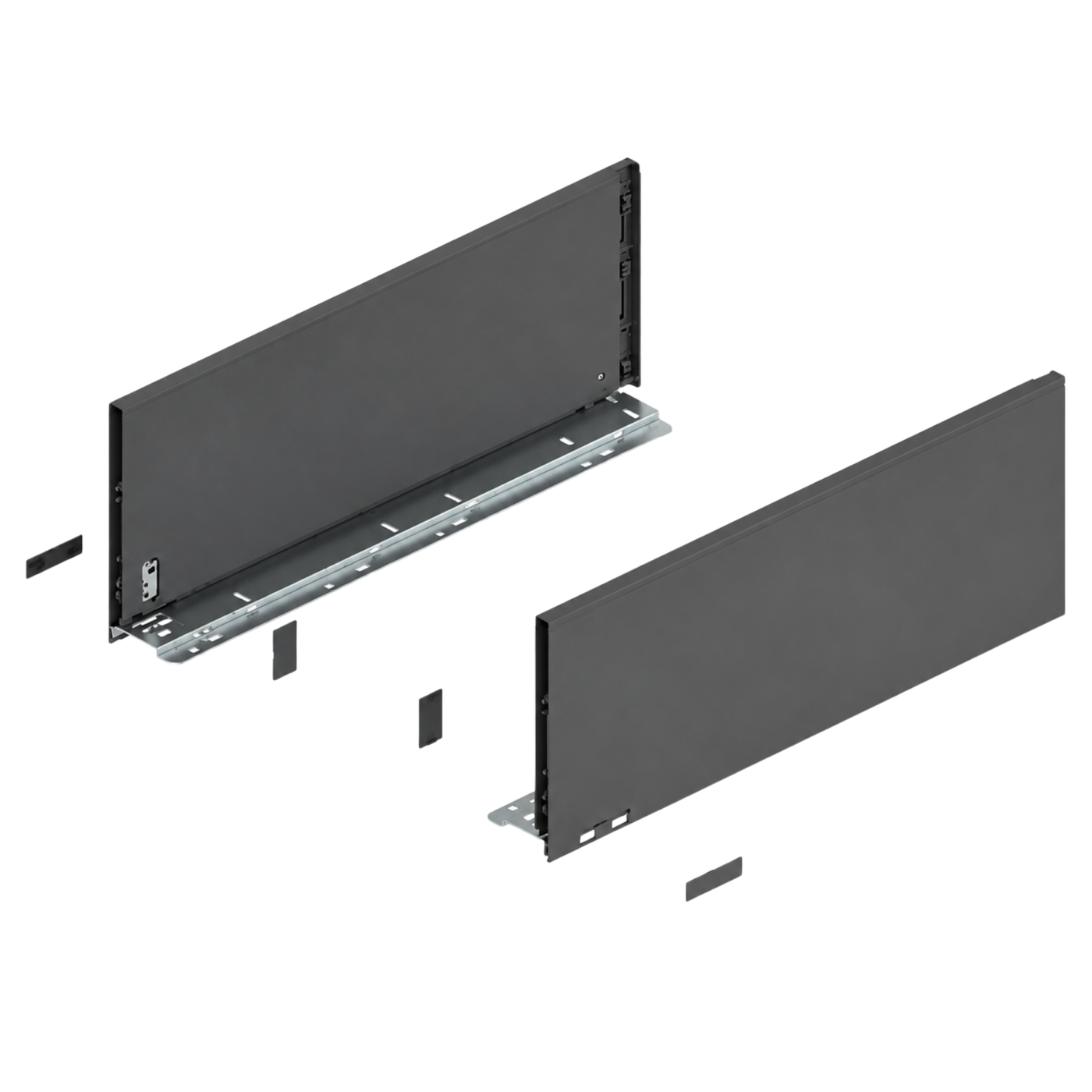 Blum LEGRABOX pure F Height Orion Grey Size: 500mm 770F5002S by W&B