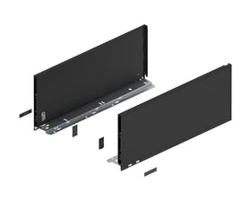 Blum LEGRABOX pure F Height Carbon Black Size: 450mm 770F4502S by W&B