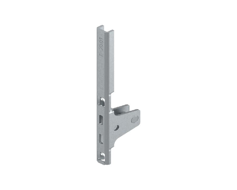 Blum LEGRABOX pure K-height steel front fixing bracket, zinc-plated (ZF7K7002)