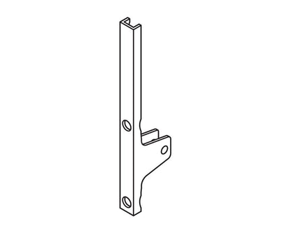 Blum LEGRABOX pure K-height steel front fixing bracket, zinc-plated (ZF7K7002)