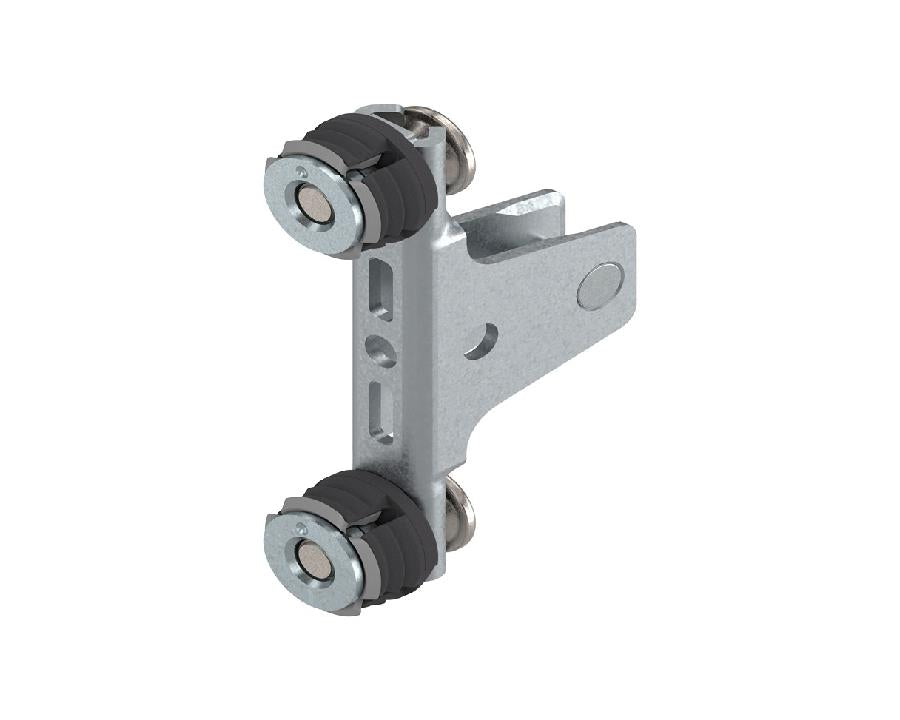 Blum LEGRABOX pure M‑height steel front fixing bracket, zinc-plated, Expando‑T for thin drawer fronts (ZF7M70T2)