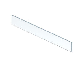Blum LEGRABOX pure Front Inner Full Glass Design Element Size: 788mm. To suit 900mm cabinet ZE7W788G by W&B