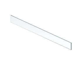 Blum LEGRABOX Pure Front Inner Full Glass Design Element Size: 1088mm. To suit 1200mm cabinet ZE7W1088G by W&B