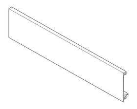 Blum LEGRABOX pure Inner Front Piece For Gallary Rails Silk White Size: 1043mm ZV7.1043C01 by W&B