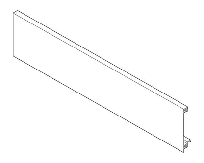 Silk-white LEGRABOX pure 1043 mm inner front piece for cross-gallery rail, aluminium C-height (ZV7-1043C01)