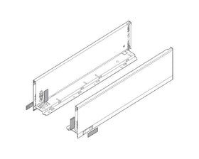 Blum LEGRABOX Pure K Height Orion Grey Size: 550mm 770K5502S by W&B