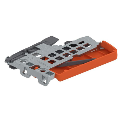 Blum TANDEM left‑hand locking device T51.1700.04 orange nylon/zinc for full‑extension drawer runners