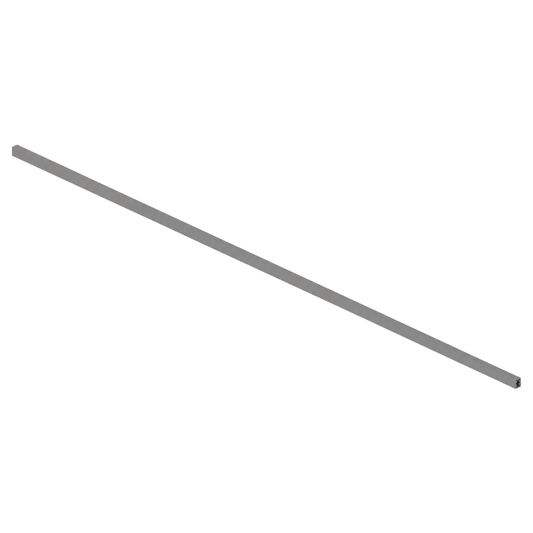 Indium Grey Blum MERIVOBOX 1200mm gallery rail for inner drawers and AMBIA-LINE