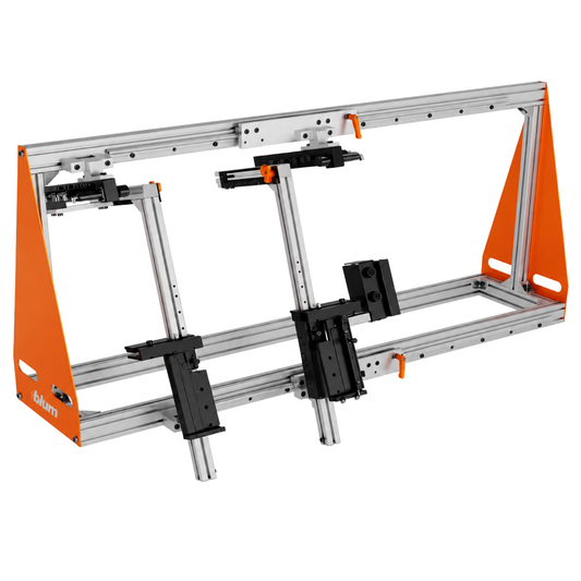 Blum MERIVOBOX BOXFIX plus assembly machine ZMM.2500 for professional drawer box assembly