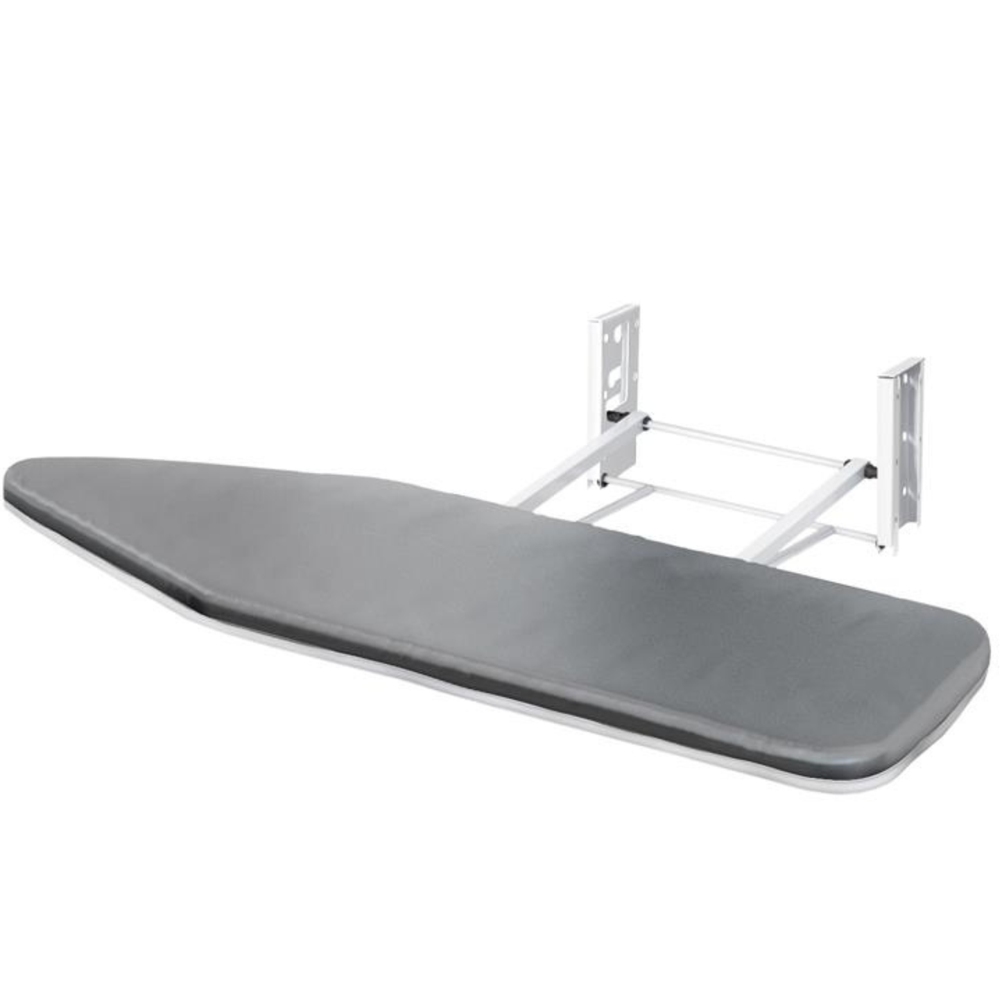 Blum MERIVOBOX back fixing bracket set for K height drawers in Orion Grey, durable drawer hardware for kitchen and cabinetry installation