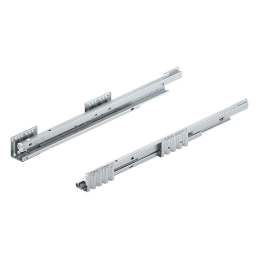 Blum MERIVOBOX 500mm carcase runner set with soft-close BLUMOTION, 40kg full-extension drawer runners for cabinetry