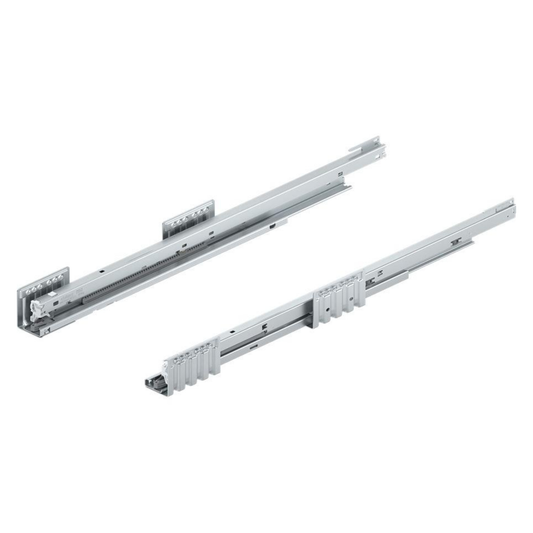 Blum MERIVOBOX 550mm carcase runner set with soft-close BLUMOTION, 40kg full-extension drawer runners for kitchen and cabinetry