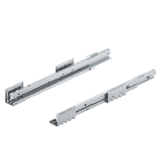 Blum MERIVOBOX 600mm carcase runner set for 70kg drawers, smooth and durable drawer sliding system, high-quality Blum hardware by Wilson and Bradley