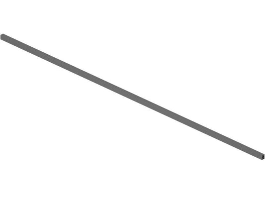 Blum MERIVOBOX cross gallery rail Ambia-Line in Orion Grey ZR4-1059U, 1200mm aluminium inner drawer support rail for kitchen and cabinetry systems 