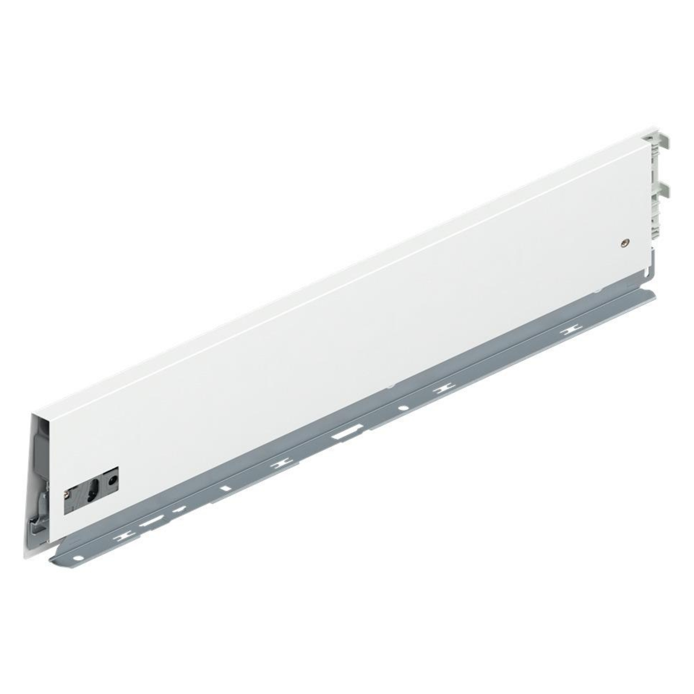 Blum MERIVOBOX K Height Drawer Side Left Hand Industrial Pack Silk White 500mm *Must be purchased in pack quantity of 10 by W&B