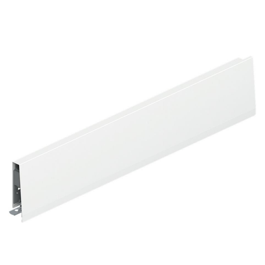 Blum MERIVOBOX K Height right‑hand drawer side 500mm in silk white, industrial pack of 10, premium cabinet drawer hardware