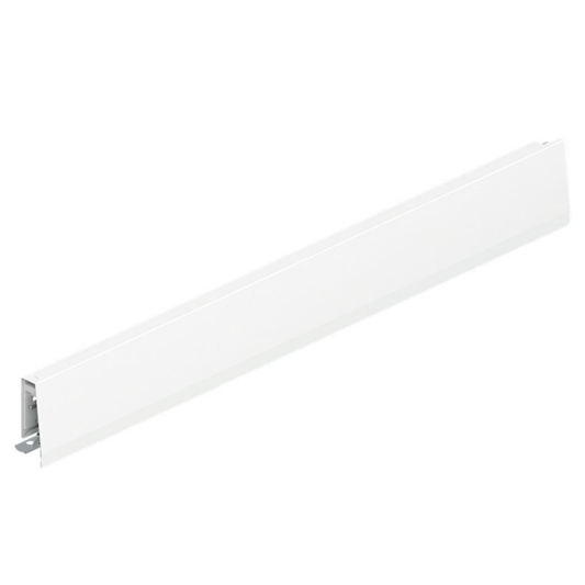 Blum MERIVOBOX M Height right‑hand drawer side 550mm in silk white, industrial pack of 20, premium cabinet drawer hardware