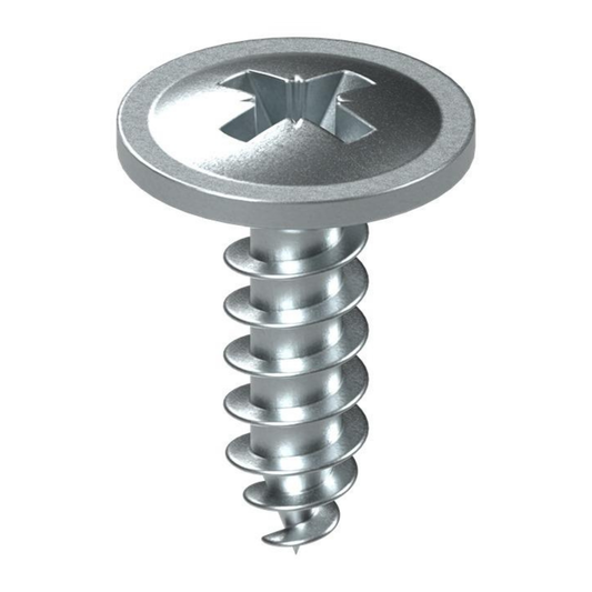 Blum MERIVOBOX 3.5x15mm pan head chipboard screw 61R.1500 for fixing drawer base and back panels in MERIVOBOX cabinet systems