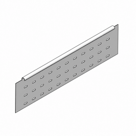Blum METABOX BOXSIDE. D Height. Size: 128mm X 500mm *Code includes 1 piece* by W&B